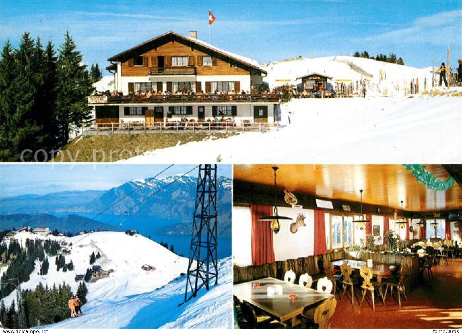 13223286 Klewenalp Restaurant Alpstubli Winter Klewenalp - Sonstige & Ohne Zuordnung