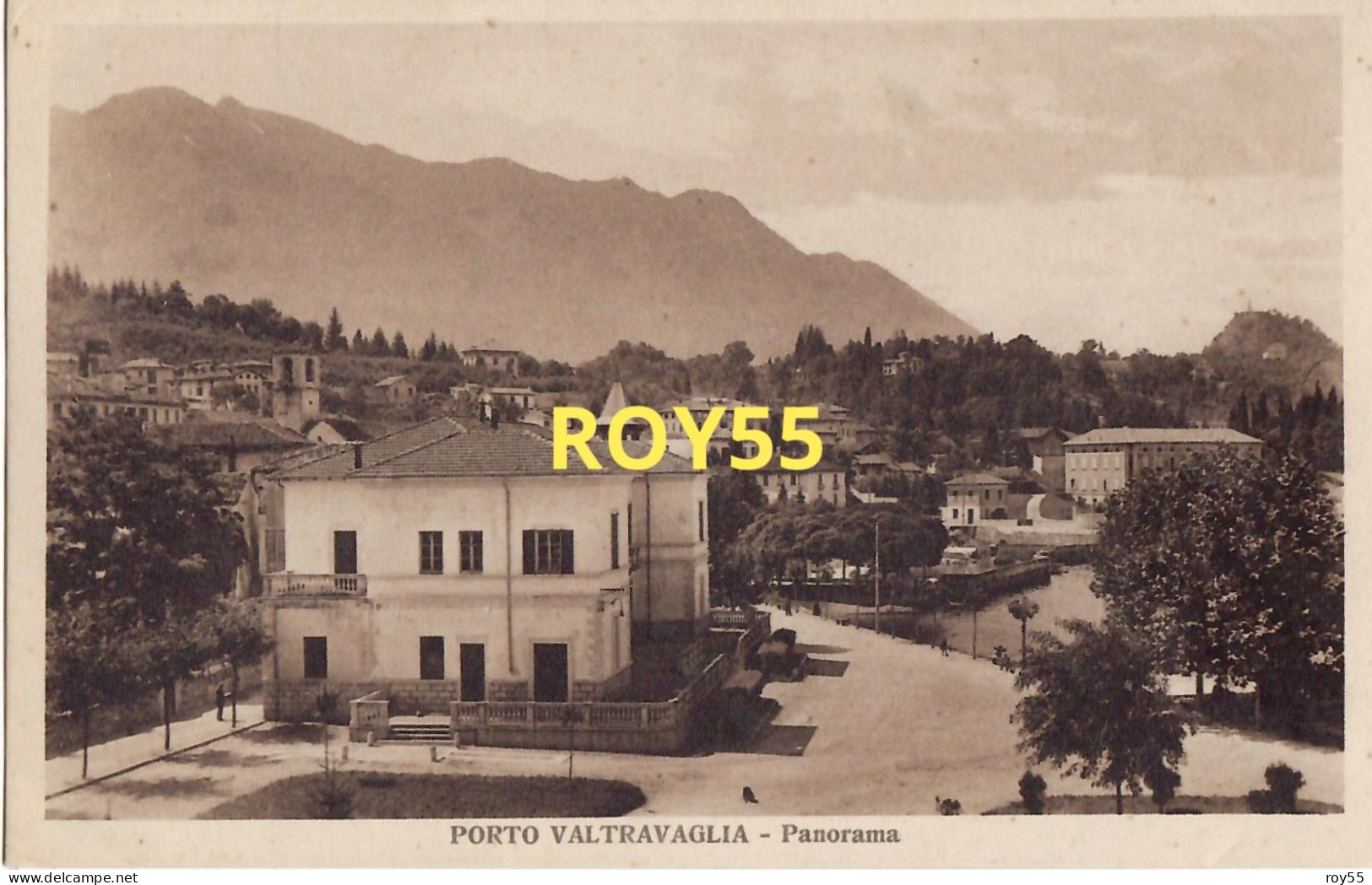 Lombardia-varese-porto Valtravaglia Panorama Interno Citta' Veduta Case (f.piccolo) - Other & Unclassified