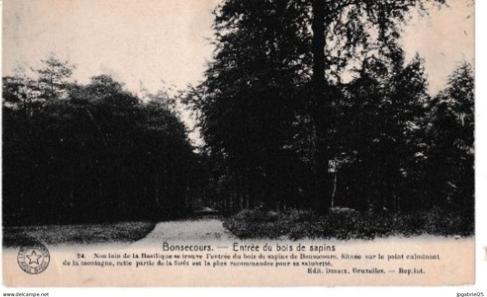 LAP Bonsecours Entree Du Bois De Sapins - Andere & Zonder Classificatie