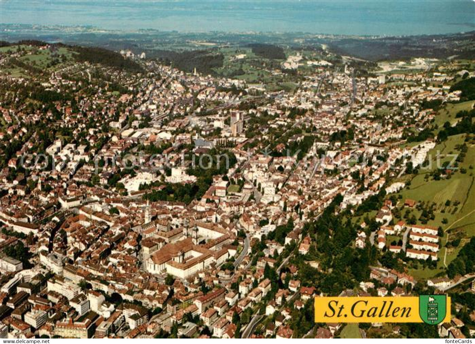 13187396 St Gallen SG Fliegeraufnahme St Gallen SG - Andere & Zonder Classificatie