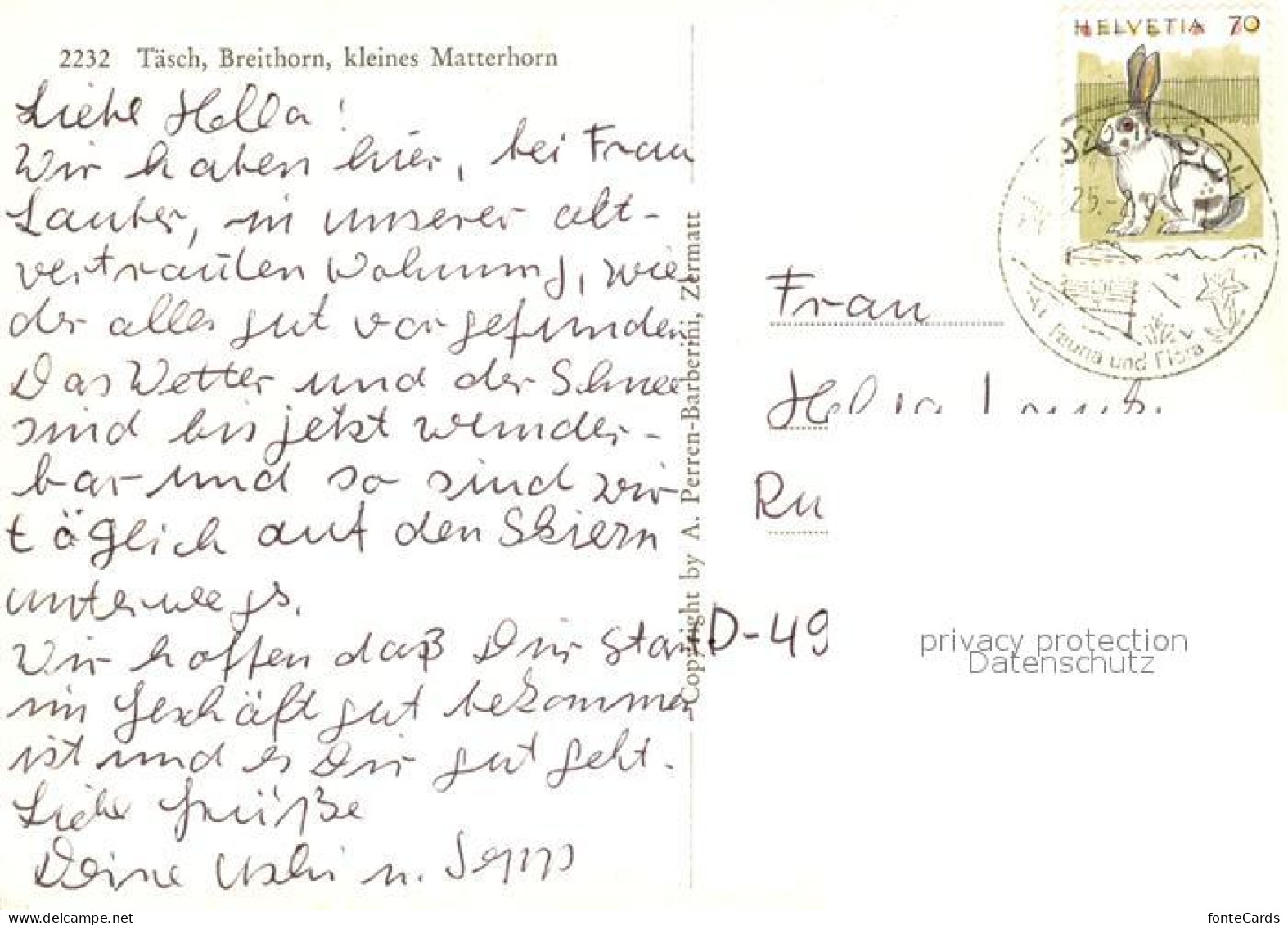 13115256 Taesch Breithorn Kleines Matterhorn Taesch - Otros & Sin Clasificación
