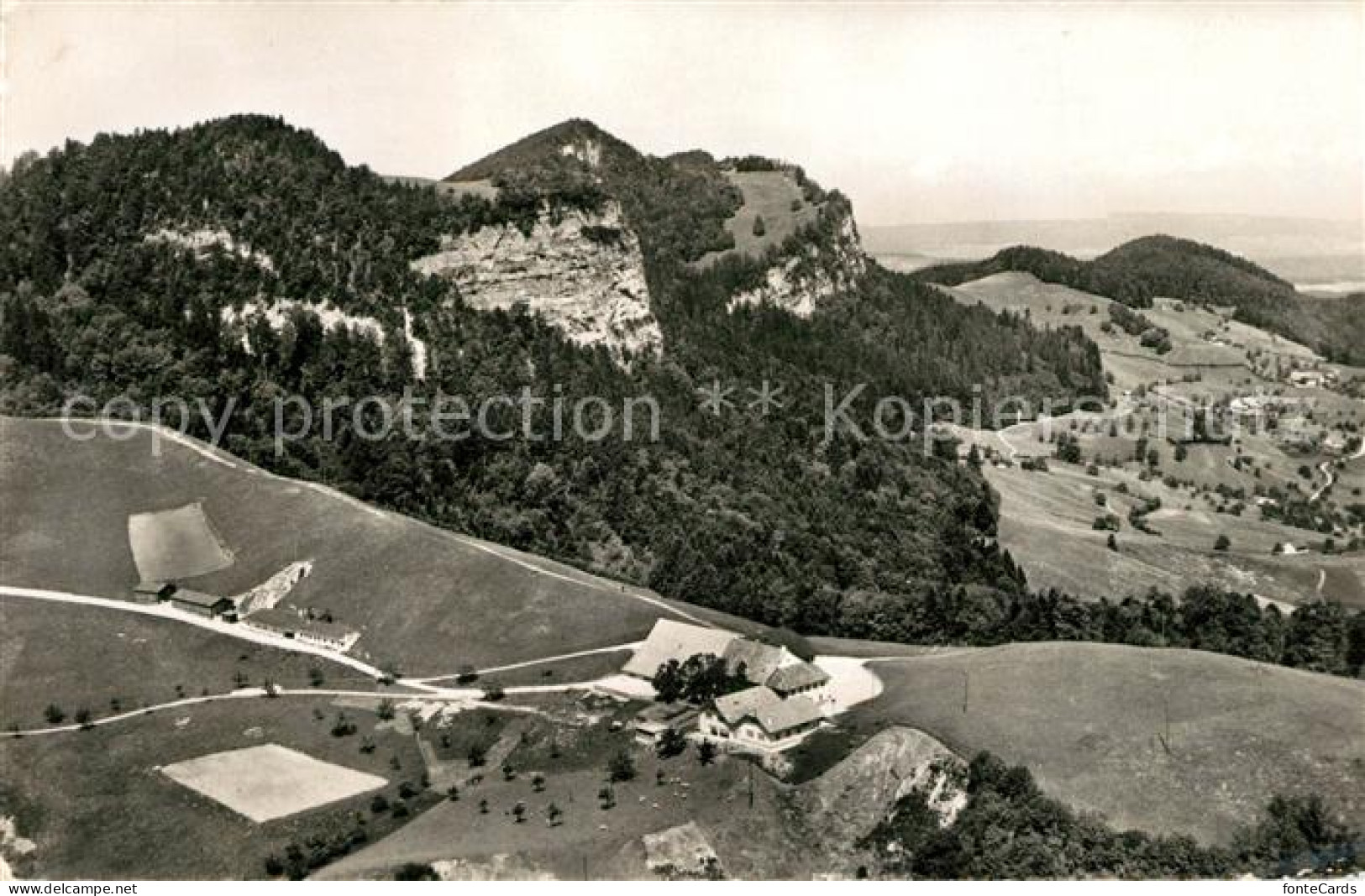 13114666 Eptingen Berghaus Oberboelchen Alpenpanorama Fliegeraufnahme Eptingen - Sonstige & Ohne Zuordnung