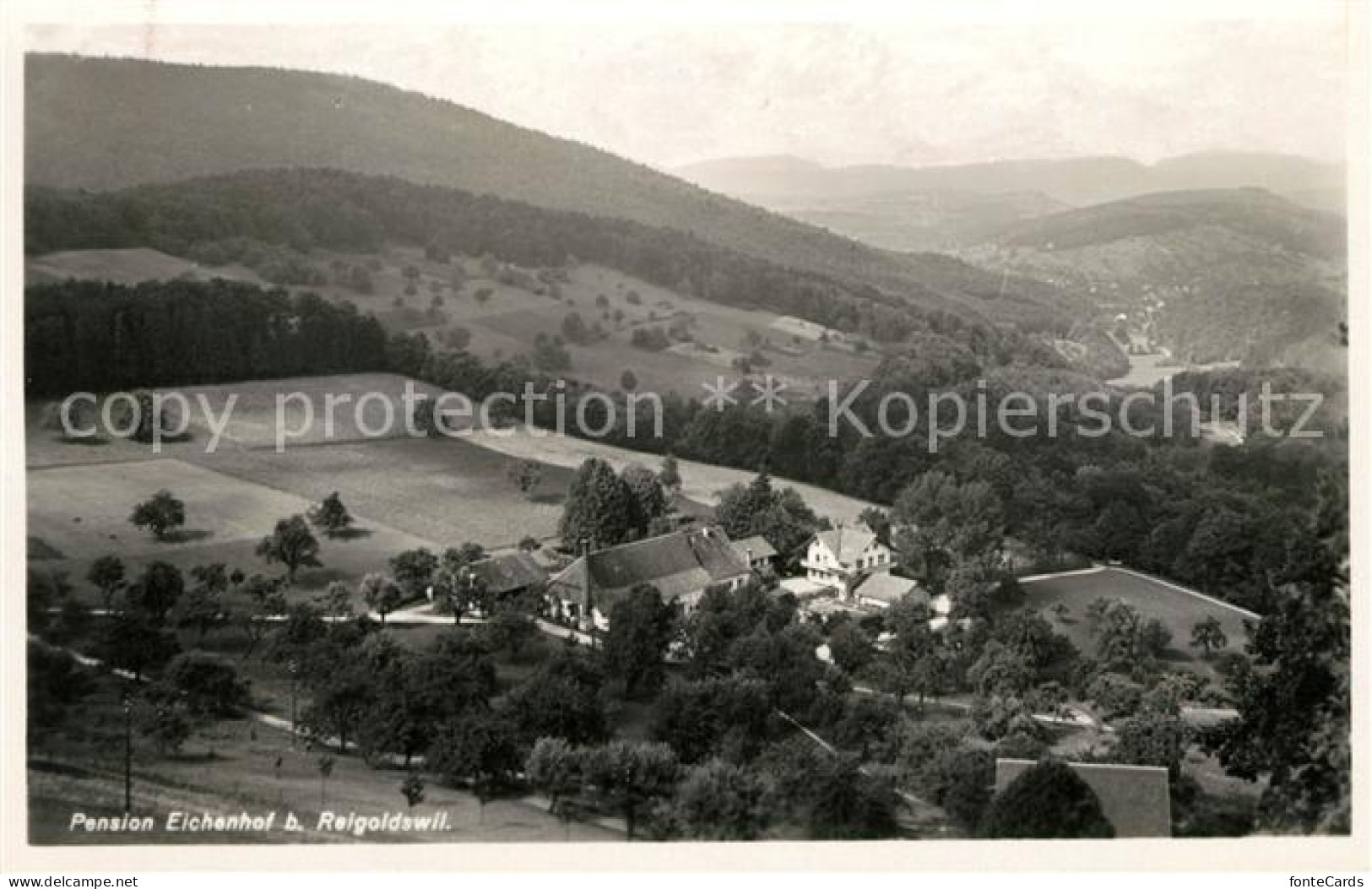 13113876 Reigoldswil Landschaftspanorama Pension Eichenhof Reigoldswil - Andere & Zonder Classificatie