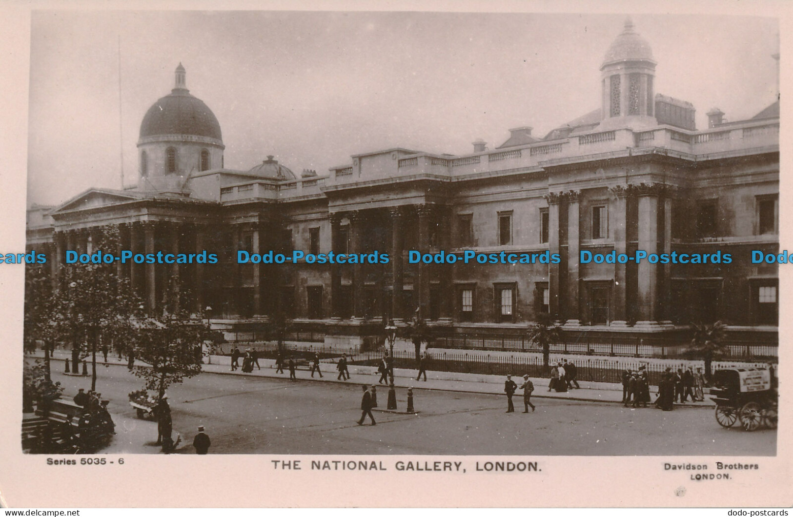 R049659 The National Gallery. London. Davidson Brothers. RP - Autres & Non Classés