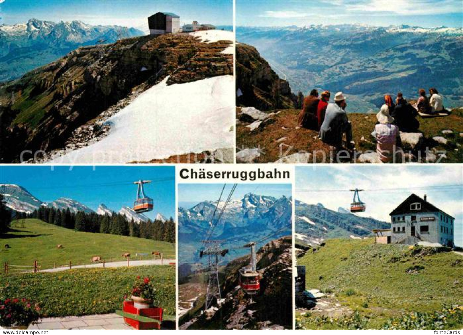 12925046 Unterwasser Toggenburg Chaeserruggbahn Iltios Stoefeli Alpstein Churfir - Other & Unclassified