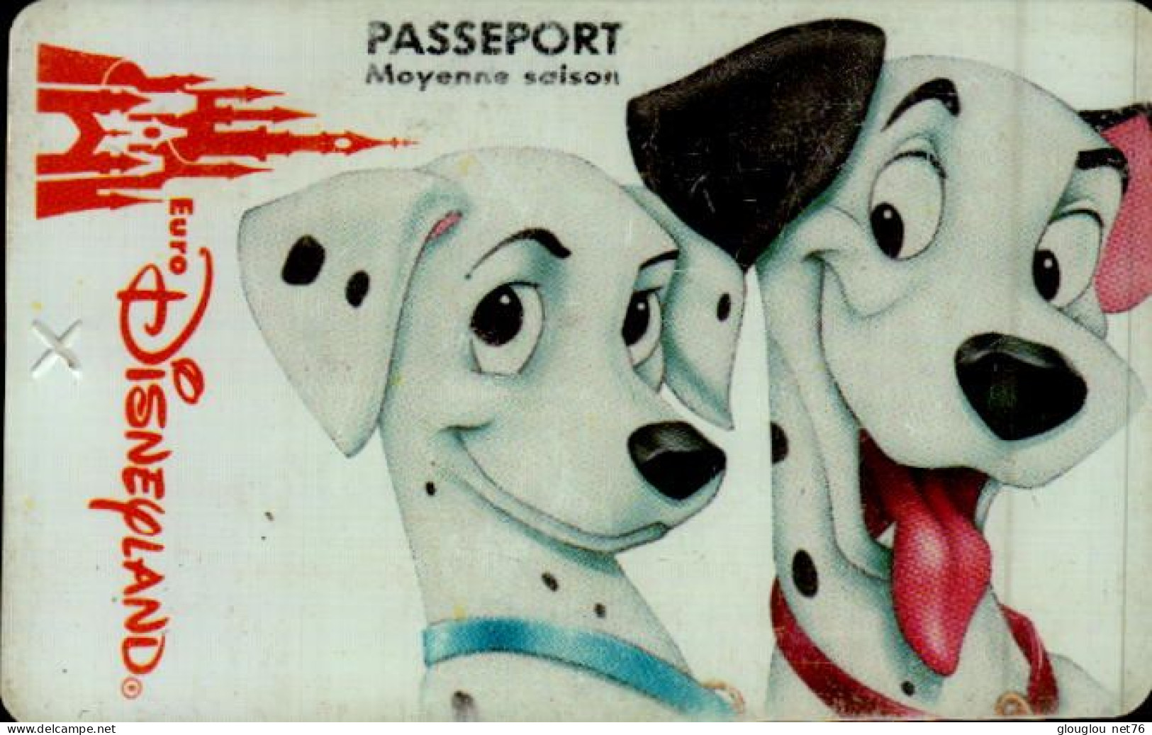 PASSEPORT DISNEY...MOYENNE SAISON - Pasaportes Disney