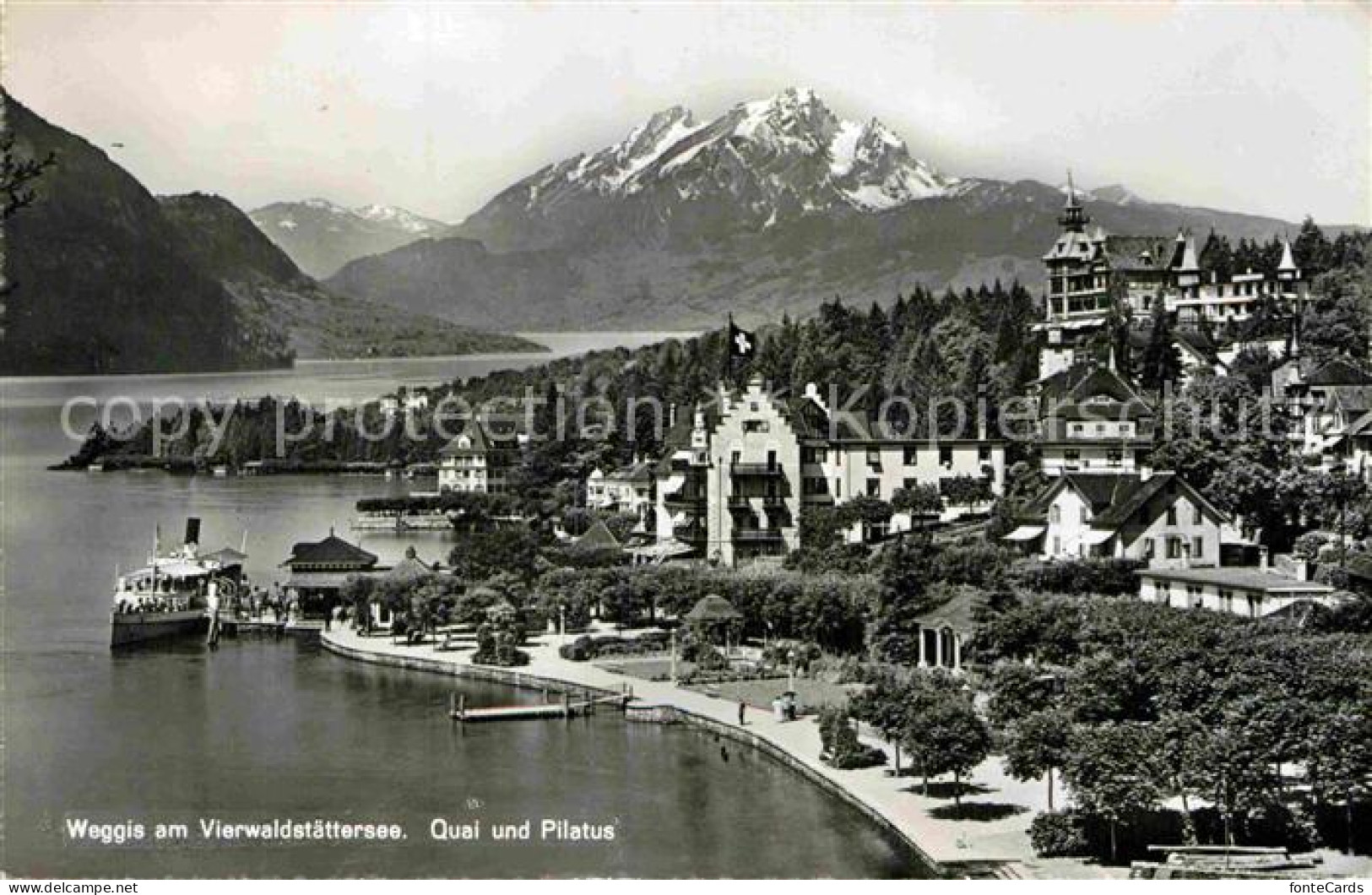 12884376 Weggis Vierwaldstaettersee Quai Pilatus  Weggis - Other & Unclassified