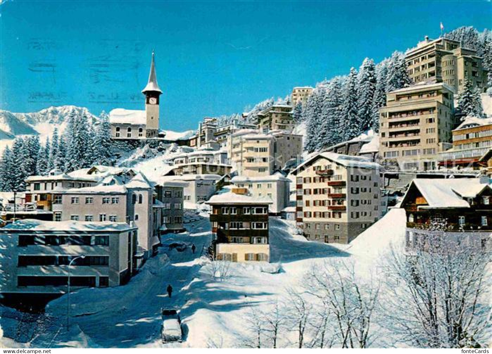 12875336 Arosa GR Dorfzentrum Wintersportplatz Alpen Arosa - Otros & Sin Clasificación