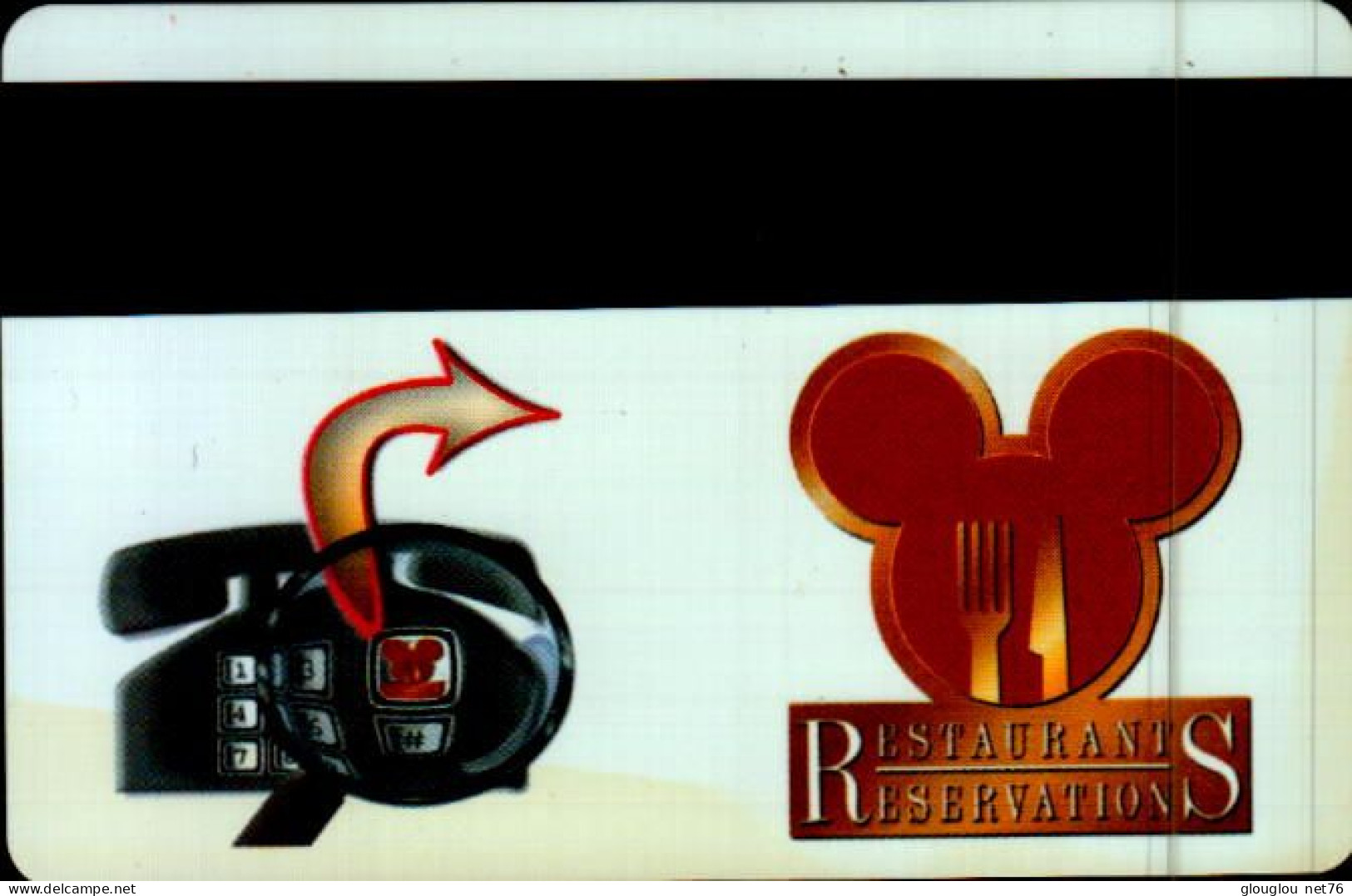 CLE D'HOTEL  DISNEYLAND RESORT - Hotel Key Cards