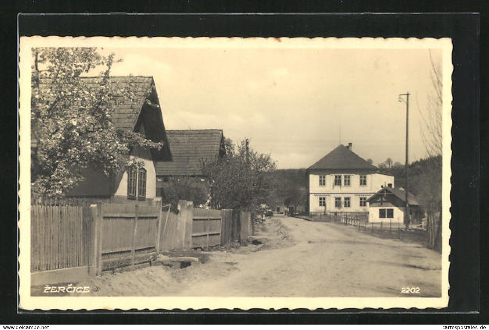 AK Zercice, Strassenpartie  - Czech Republic