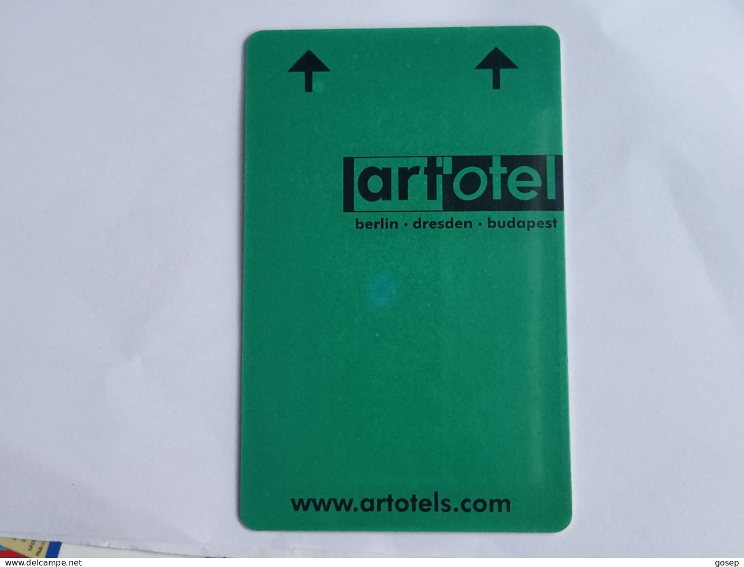 GERMANY-ARTOTELS-hotal Key Card-(1101)-used Card - Cartes D'hotel