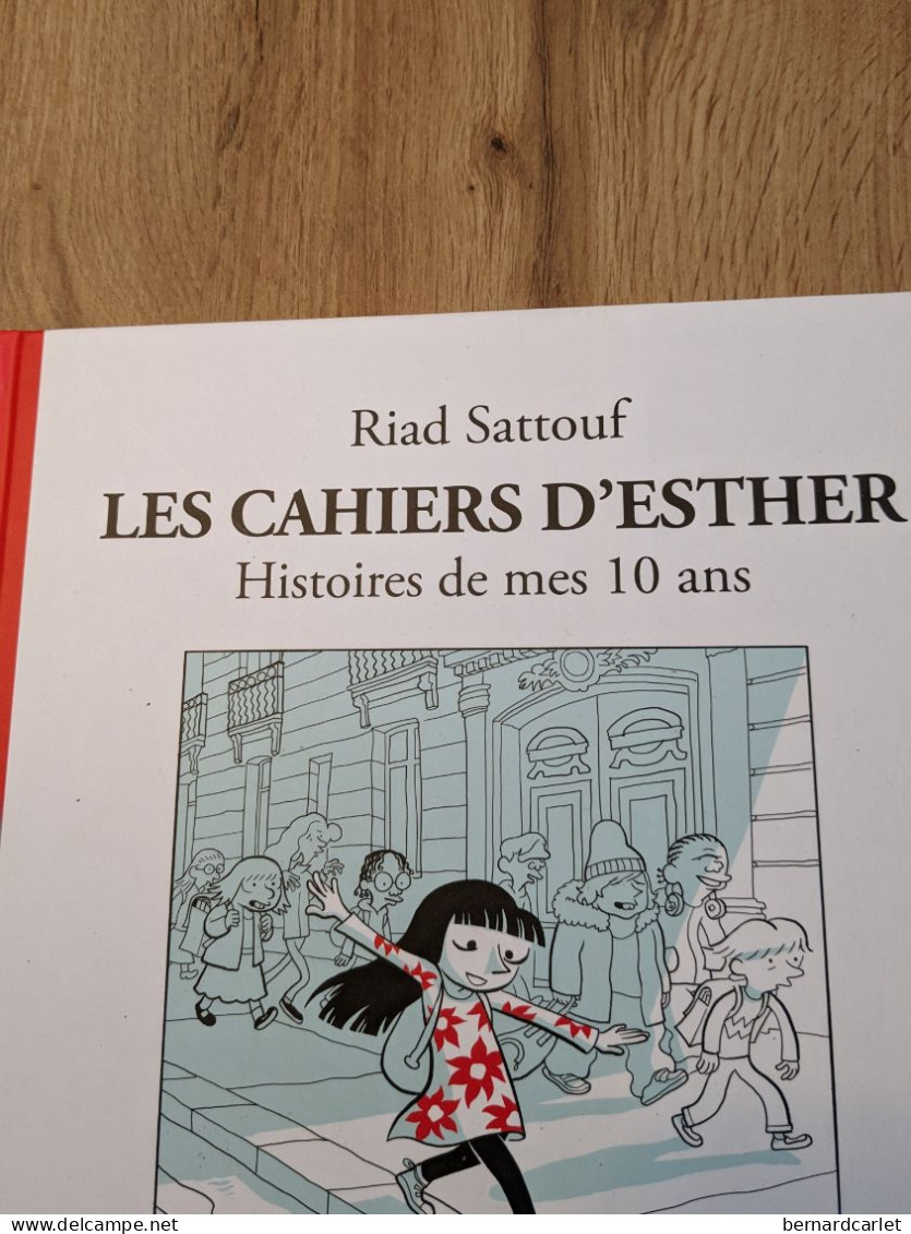 BD Les Cahiers D'Esther De Riad Sattouf " Histoire De Mes 10 Ans " Détail Voir Photos - Other & Unclassified