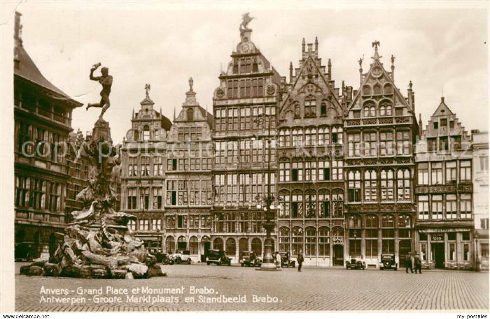 73142747 Anvers Antwerpen Grand Place Monument Brabo  Anvers Antwerpen - Antwerpen