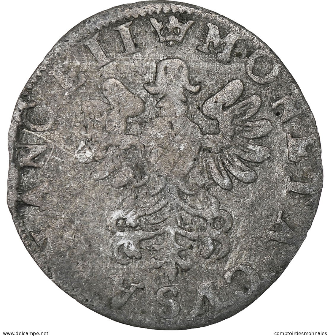 Duché De Lorraine, Charles IV, Gros, 1661-1670, Nancy, Argent, TB+ - Other & Unclassified