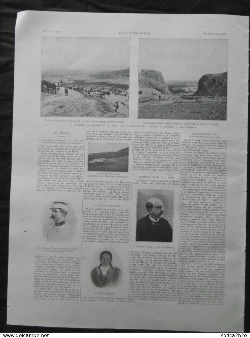 L'ILLUSTRATION N°3379 30/11/1907 La Conquête De L'air; Un Exploit Du Dirigeable Patrie; La Crise Portugaise - Sonstige & Ohne Zuordnung