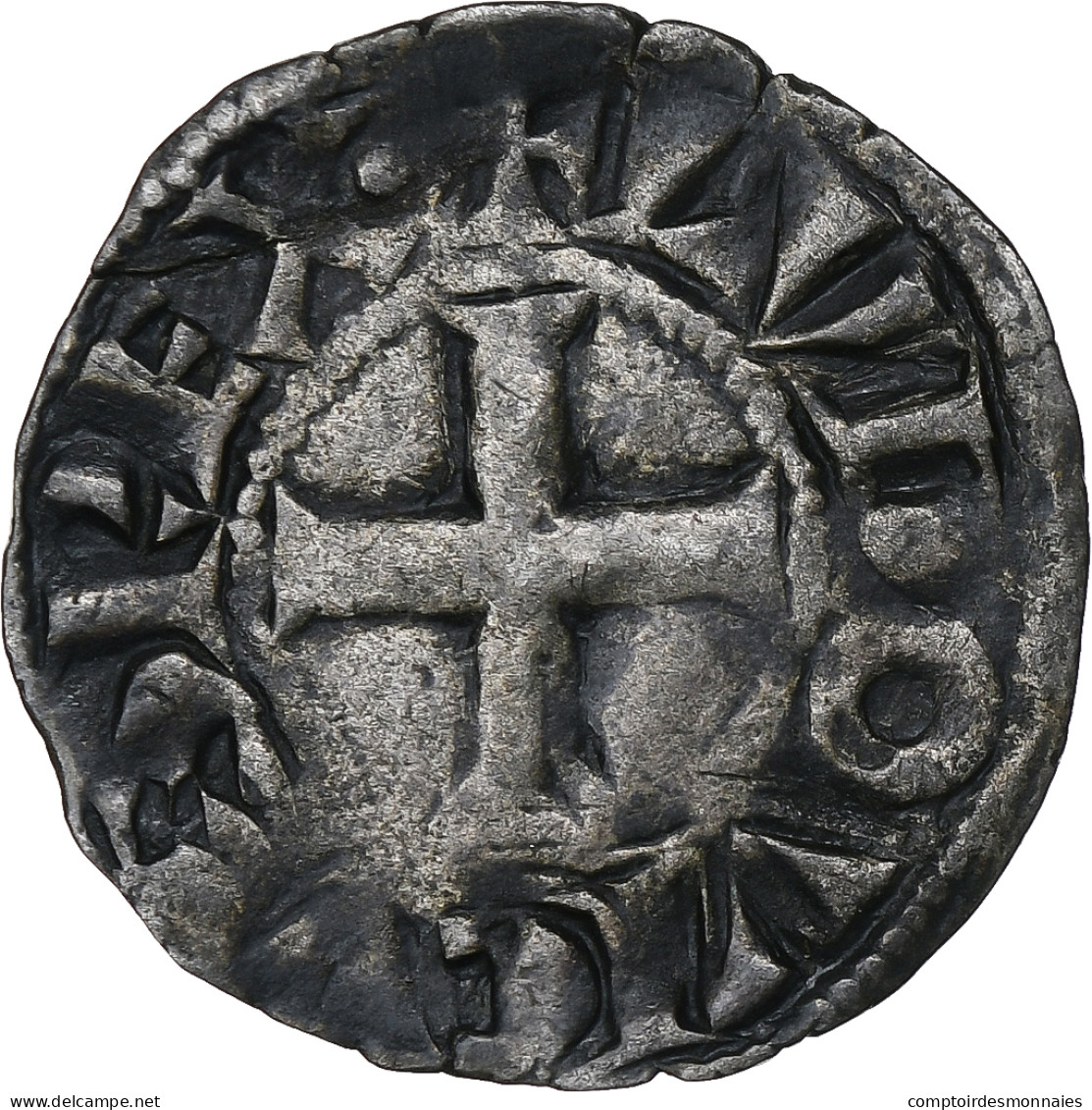France, Louis VIII-IX, Denier Tournois, Billon, TTB, Duplessy:187 - 1226-1270 Louis IX (Saint Louis)