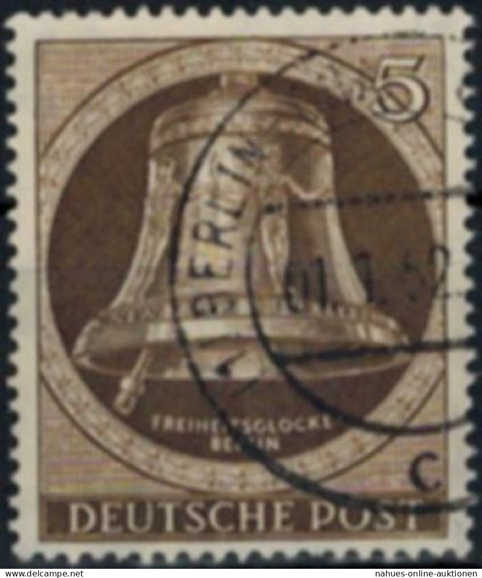 Berlin 75 Glocke Klöppel Links 5 Pfg. Gestempelt - Used Stamps