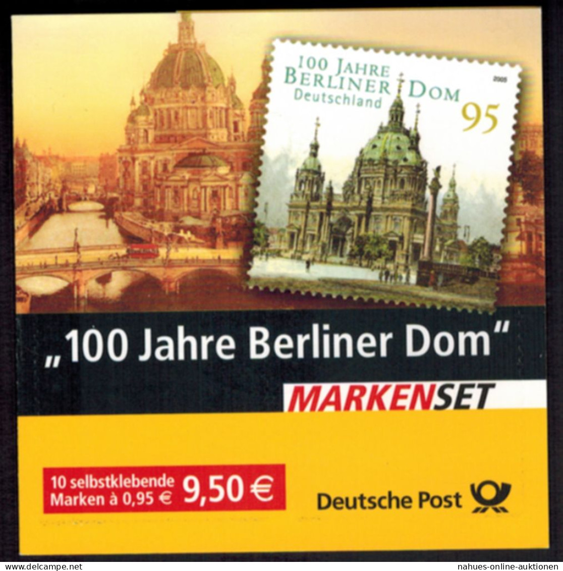 Bundesrepublik Markenheftchen 57 Berliner Dom 2005 Ersttagsstempel BERLIN - Sonstige & Ohne Zuordnung