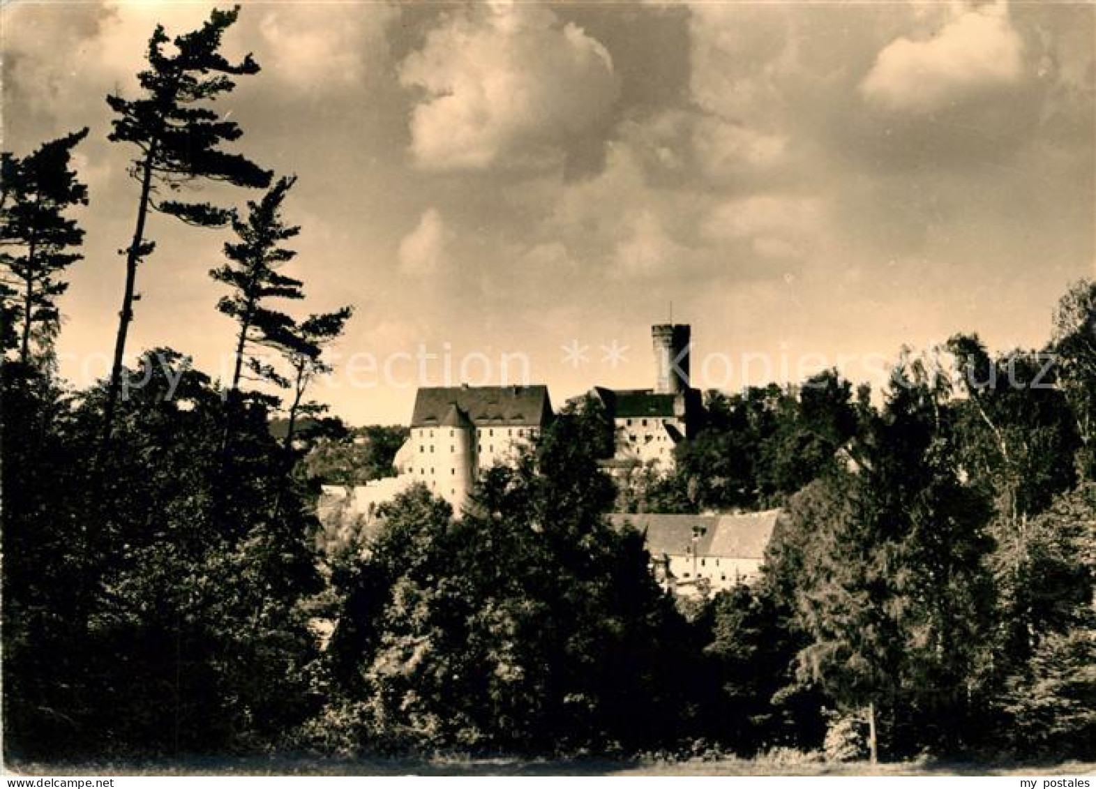 73142134 Gnandstein Blick Zur Burg Gnandstein - Kohren-Sahlis