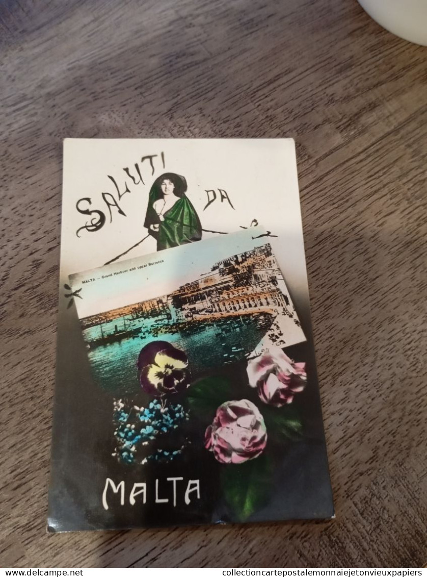 Saluti Da Malta  En L'État Sur Les Photos - Malta