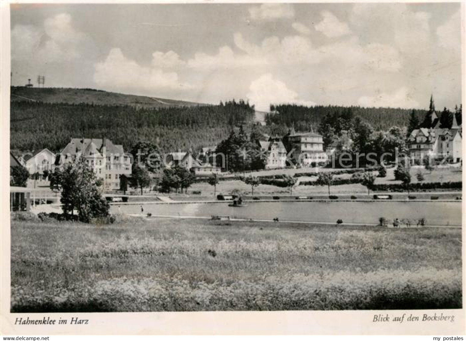 73141934 Hahnenklee-Bockswiese Harz Blick Auf Den Bocksberg Hahnenklee-Bockswies - Goslar