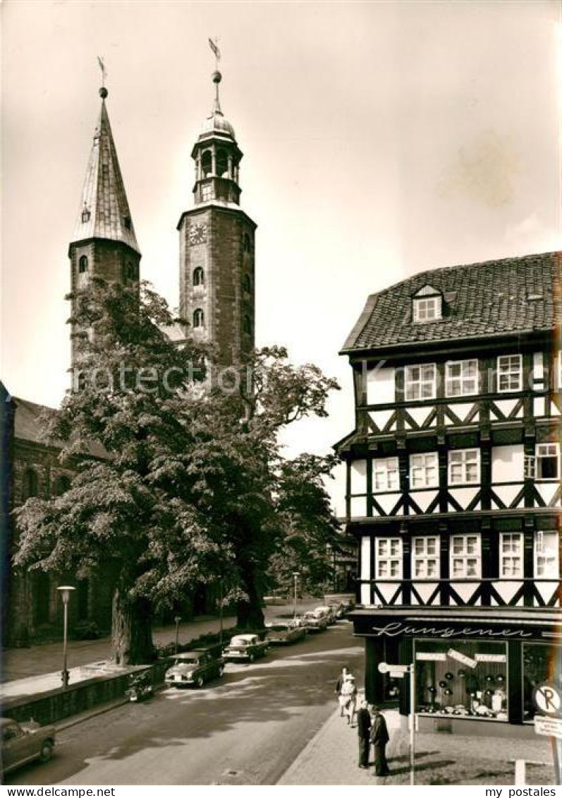 73141927 Goslar Buergerhaus 16. Jhdt. Fachwerkhaus Marktkirche Serie Schoenes De - Goslar