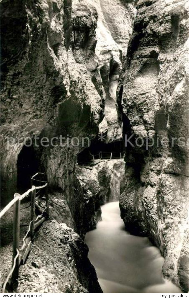 73141165 Garmisch-Partenkirchen Partnachklamm Schlucht Felsen Garmisch-Partenkir - Garmisch-Partenkirchen