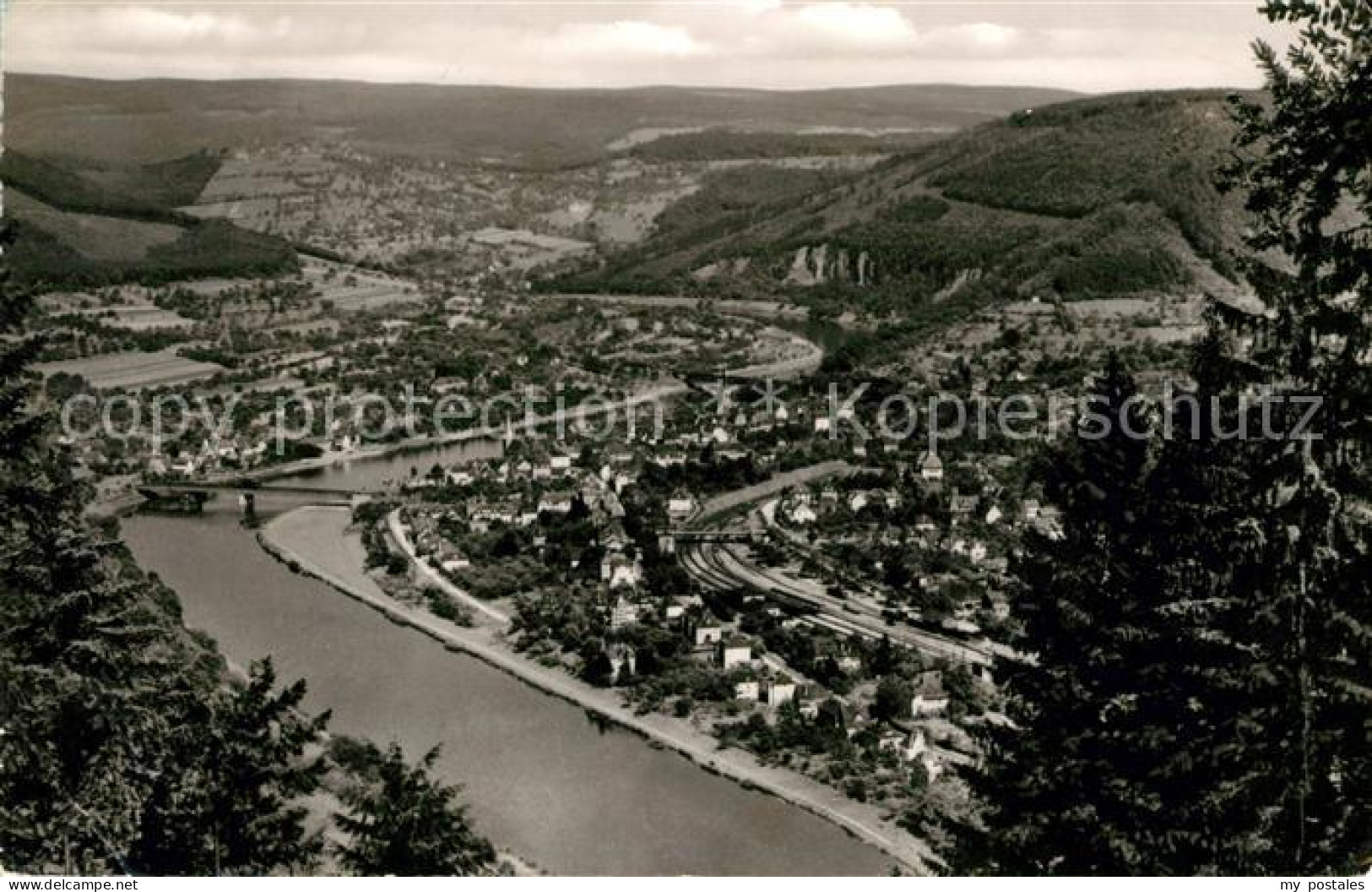 73141163 Neckargemuend Talblick Landschaftspanorama Neckargemuend - Neckargemuend