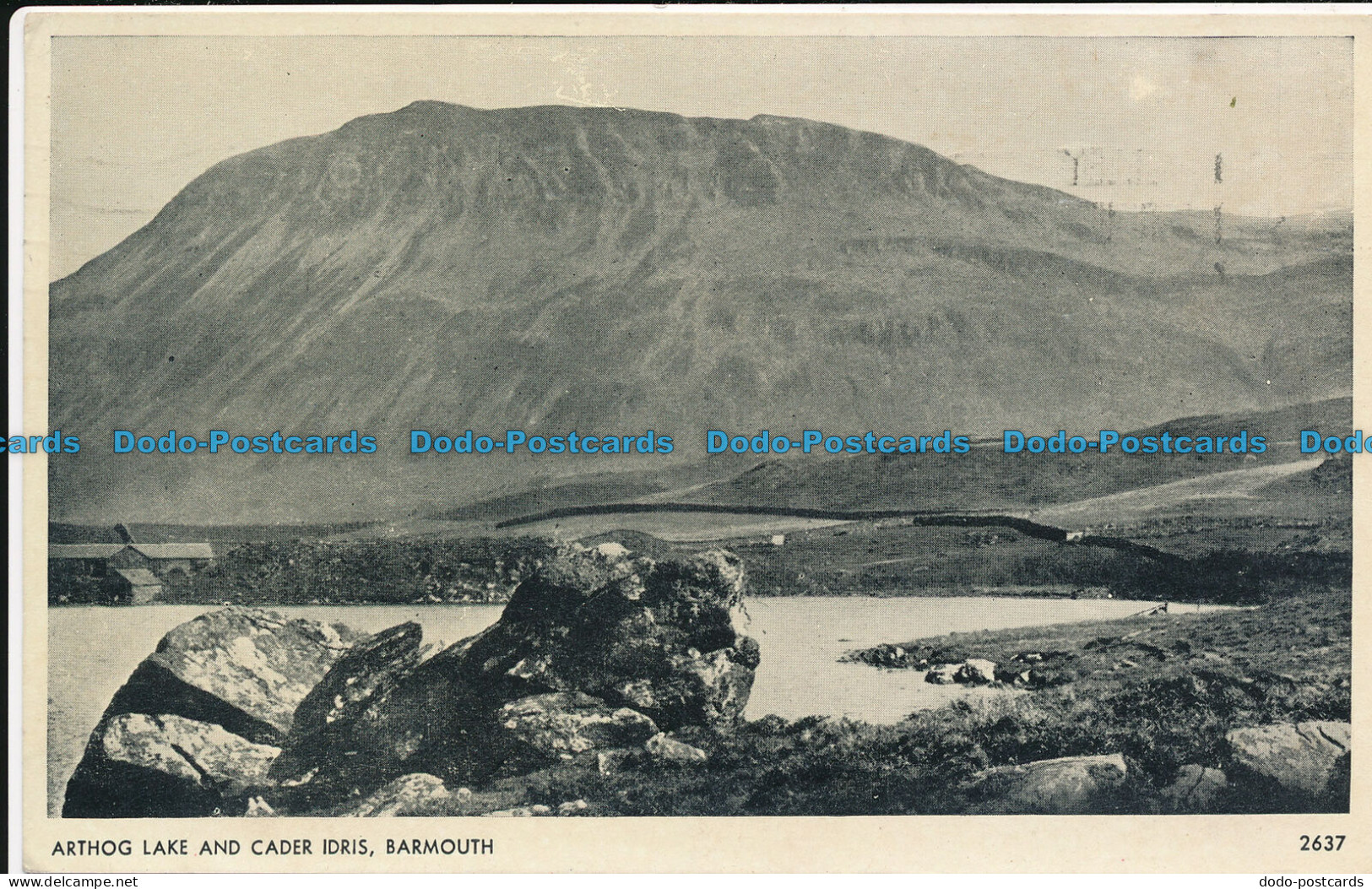 R049769 Arthog Lake And Cader Idris. Barmouth. Salmon. No 2637. 1957 - World