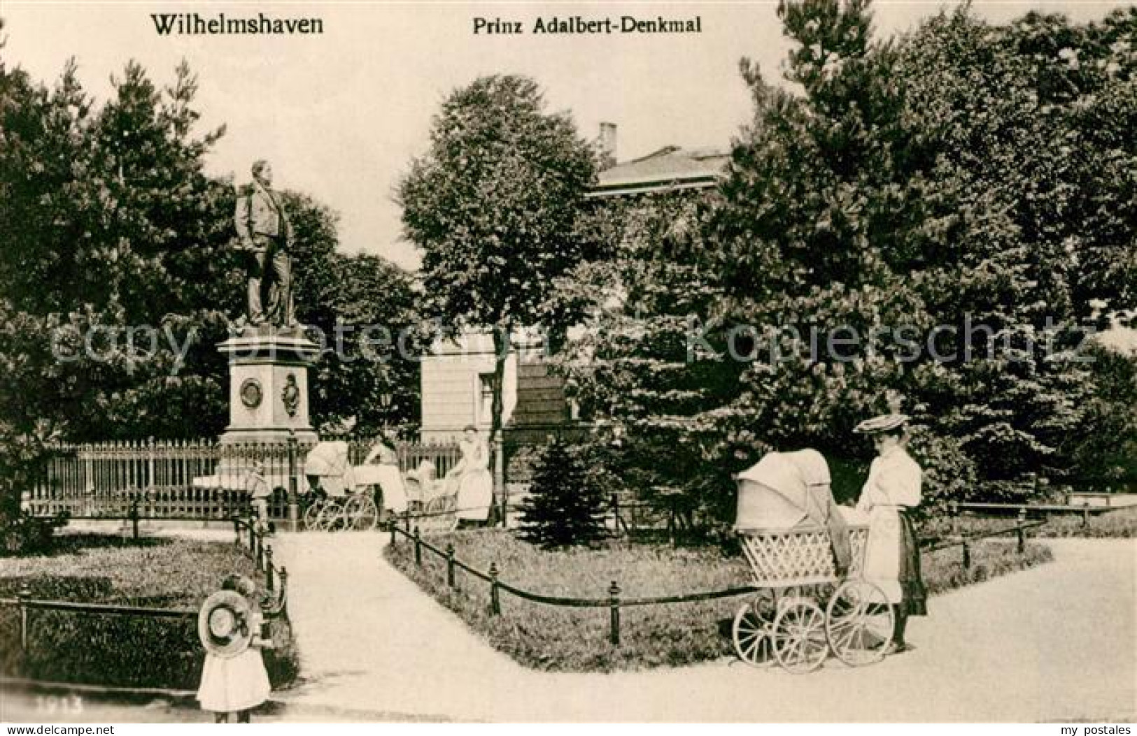 73140962 Wilhelmshaven Prinz Adalbert Denkmal Repro Wilhelmshaven - Wilhelmshaven