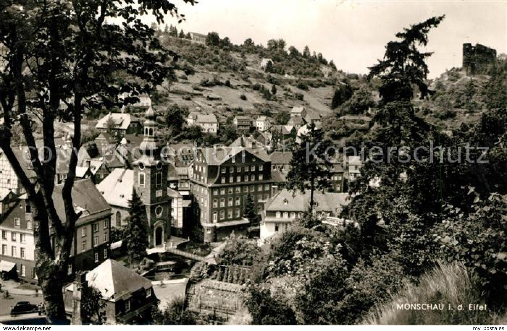 73140890 Monschau Blick Auf Die Altstadt Monschau - Monschau