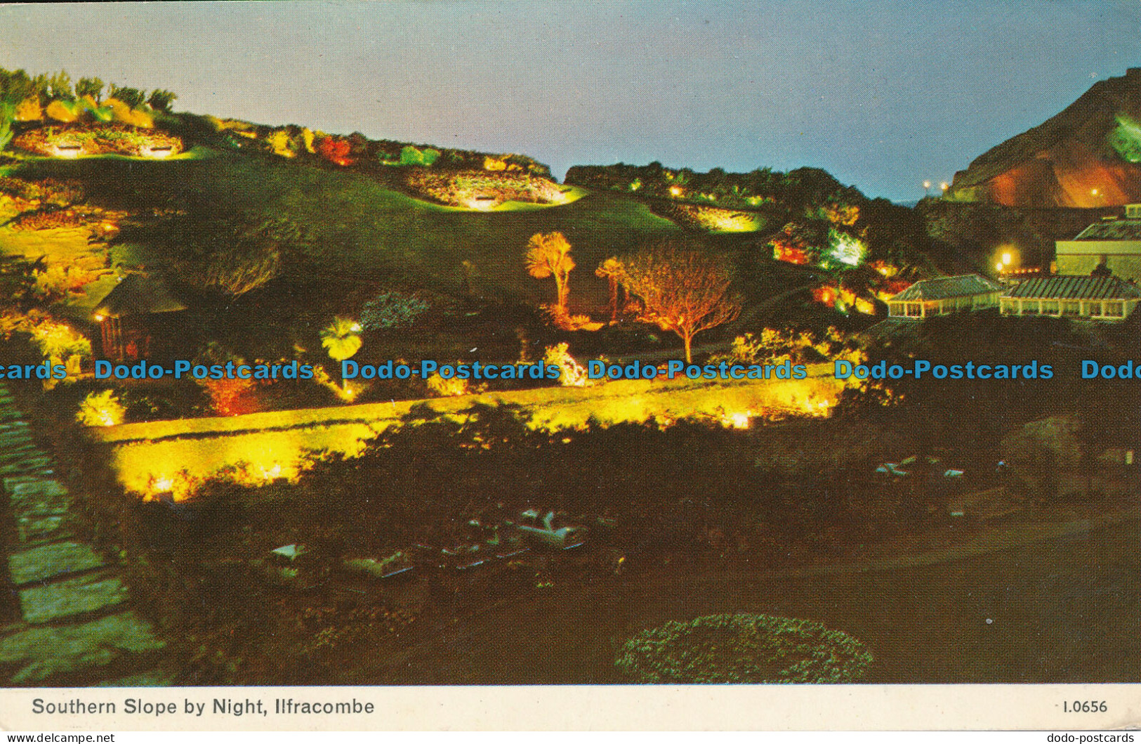 R050475 Southern Slope By Night. Ilfracombe. Dennis. 1968 - World
