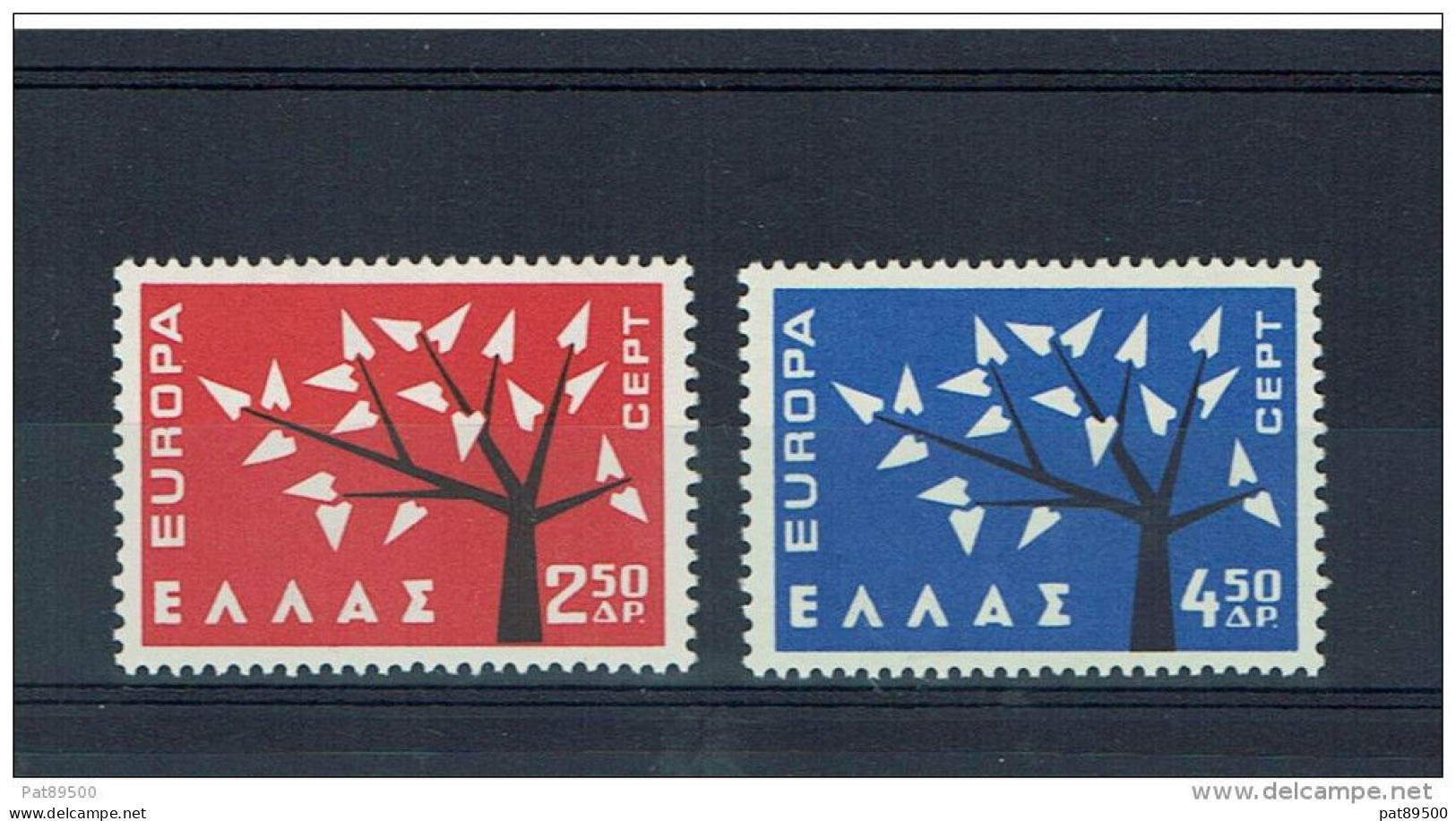 EUROPA  1962 /  GRECE YT 774/775    NEUFS** MNH - 1962