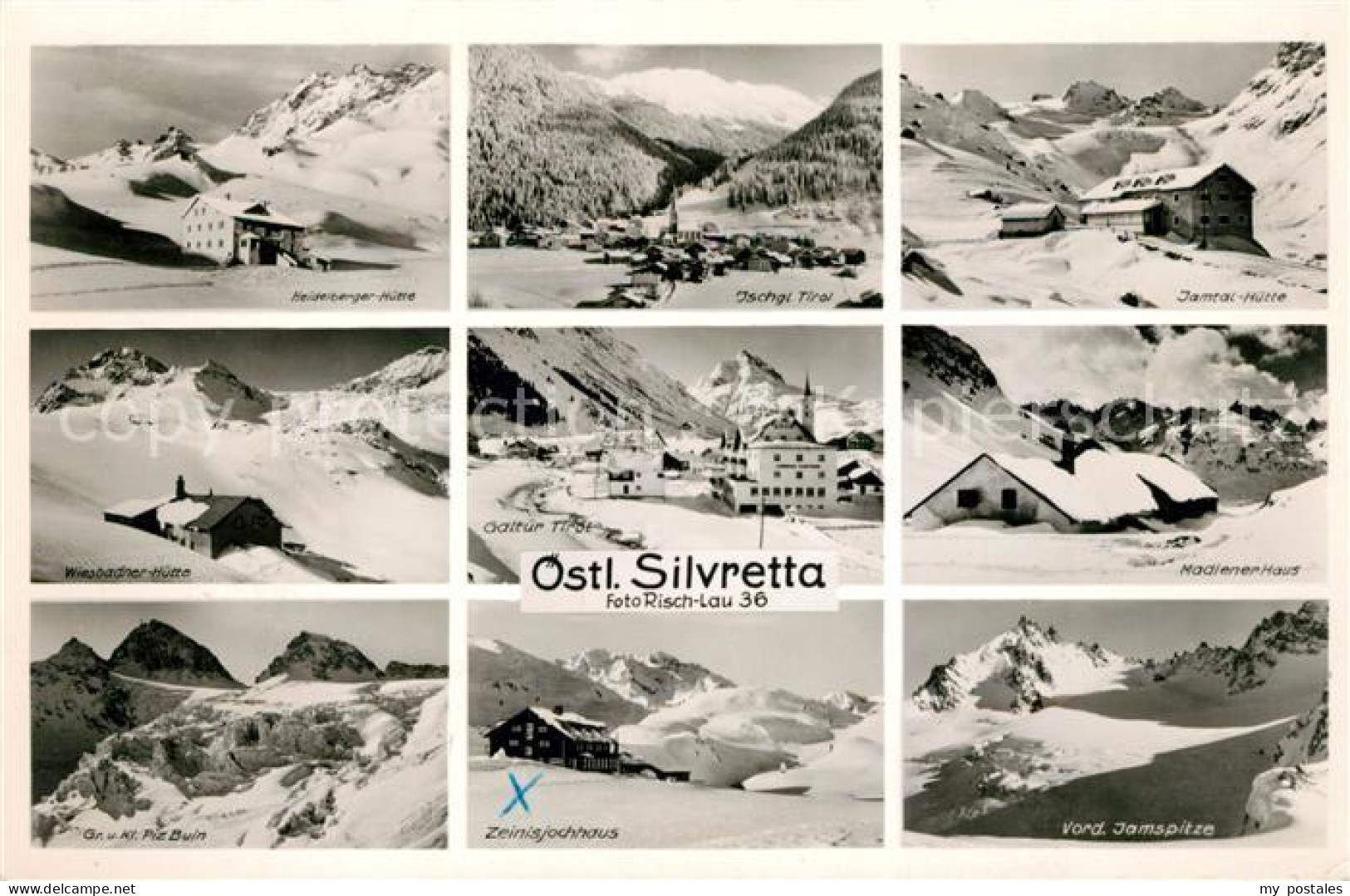 73140118 Galtuer Tirol Oestliches Silvretta Skigebiete Wintersportplatz Alpen Be - Otros & Sin Clasificación