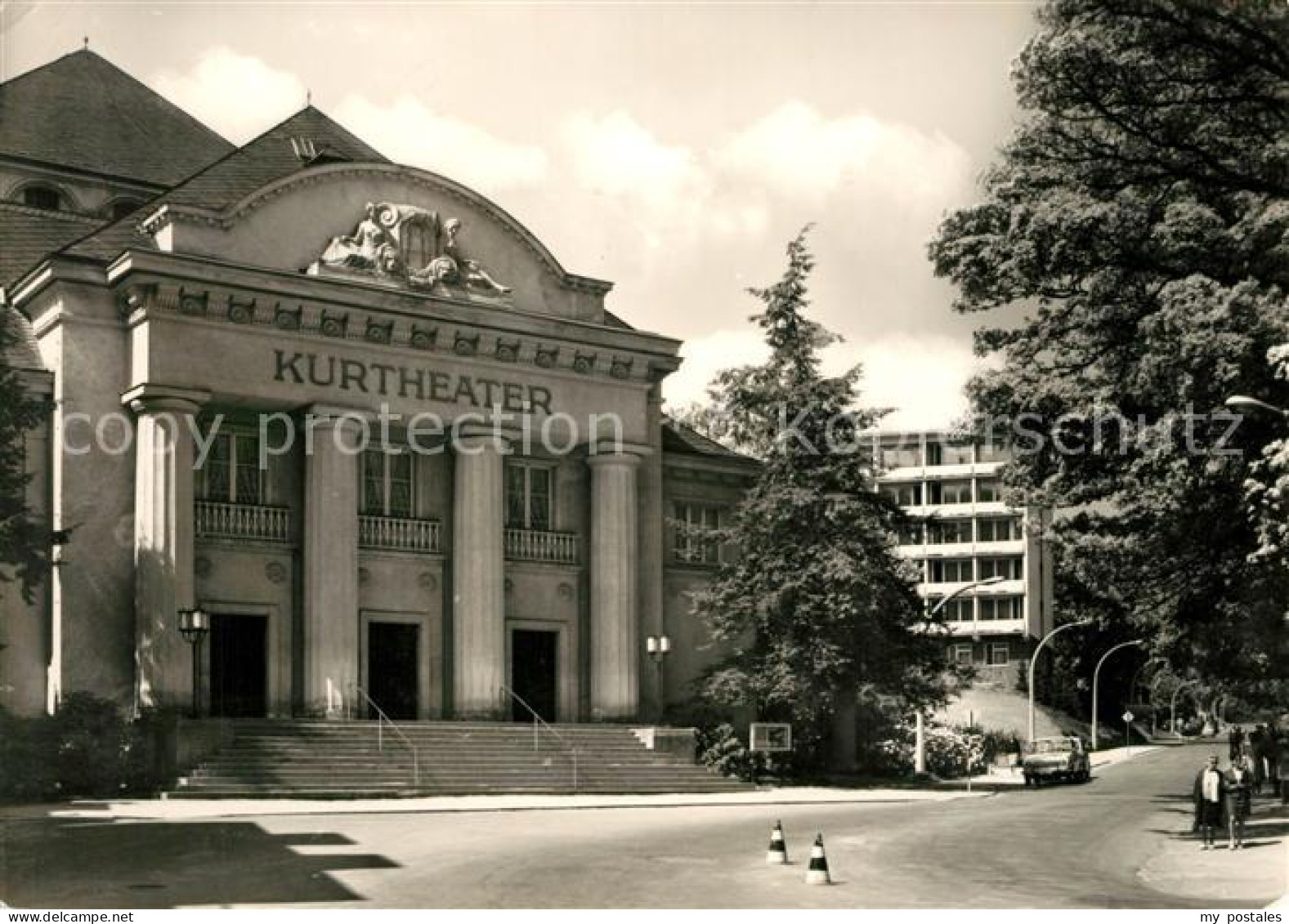 73139490 Bad Elster Kurtheater Sanatorium  Bad Elster - Bad Elster