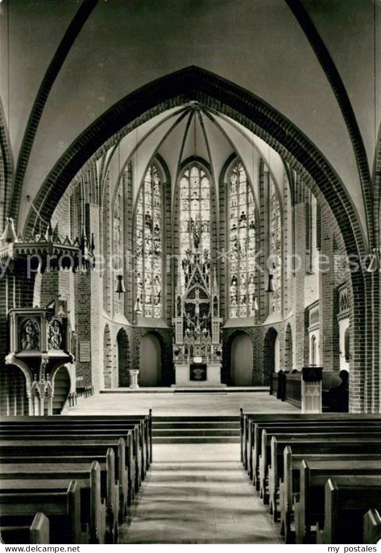 73138768 Uelzen Lueneburger Heide St Marienkirche Innenansicht Hoher Chor Uelzen - Sonstige & Ohne Zuordnung