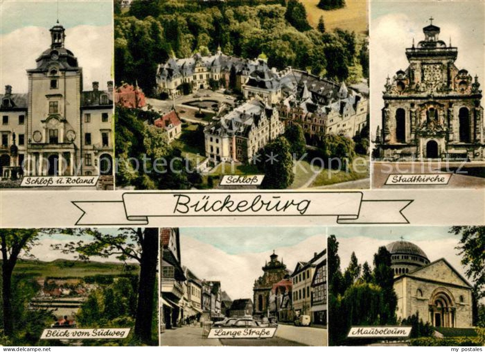 73131500 Bueckeburg Stadtkirche Schloss Roland Mausoleum Bueckeburg - Bueckeburg