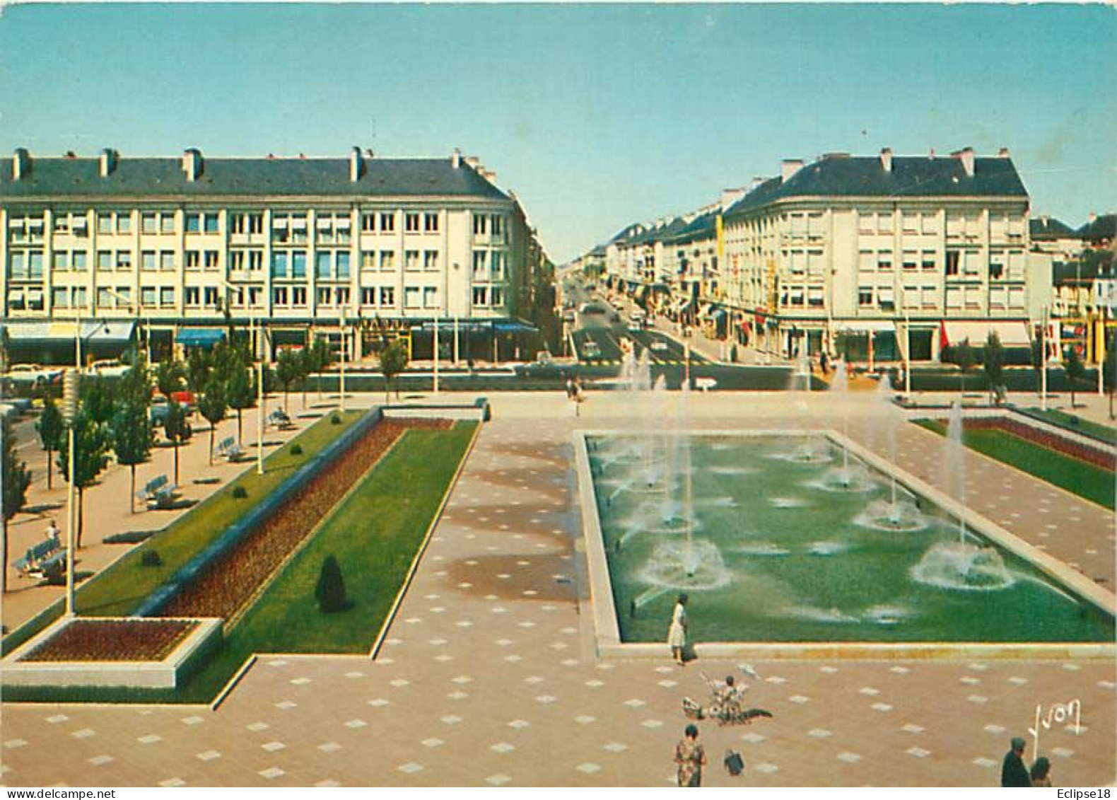 Saint Nazaire - Place De L' Hotel De Ville    Y 251 - Saint Nazaire