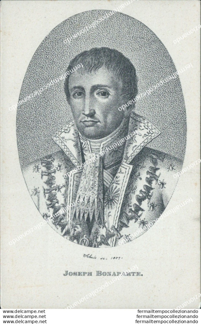 Ac711 Cartolina Joseph Bonaparte Personaggi Famosi - Künstler