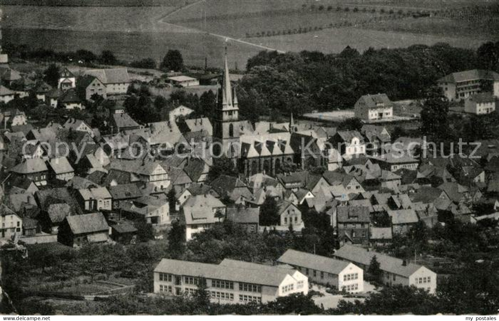 73126510 Bad Driburg Ortsansicht Mit Kirche Bad Driburg - Bad Driburg