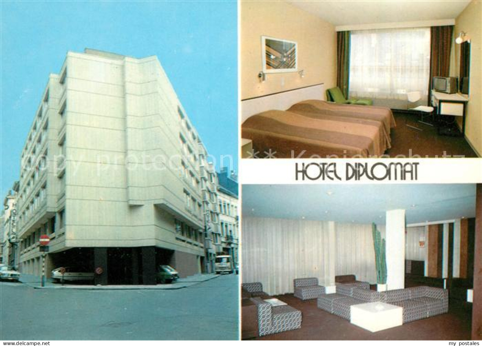 73125802 Brussels Hotel Diplomat Bruessel - Autres & Non Classés