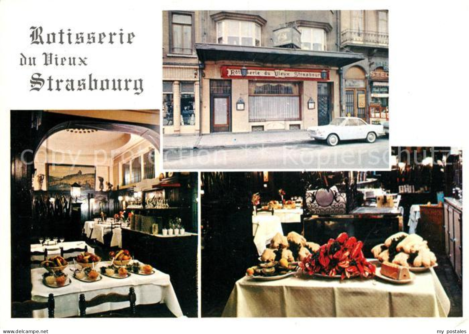 73125313 Bruxelles Bruessel Rotisserie Du Vieux Strasbourg Bruxelles Bruessel - Sonstige & Ohne Zuordnung