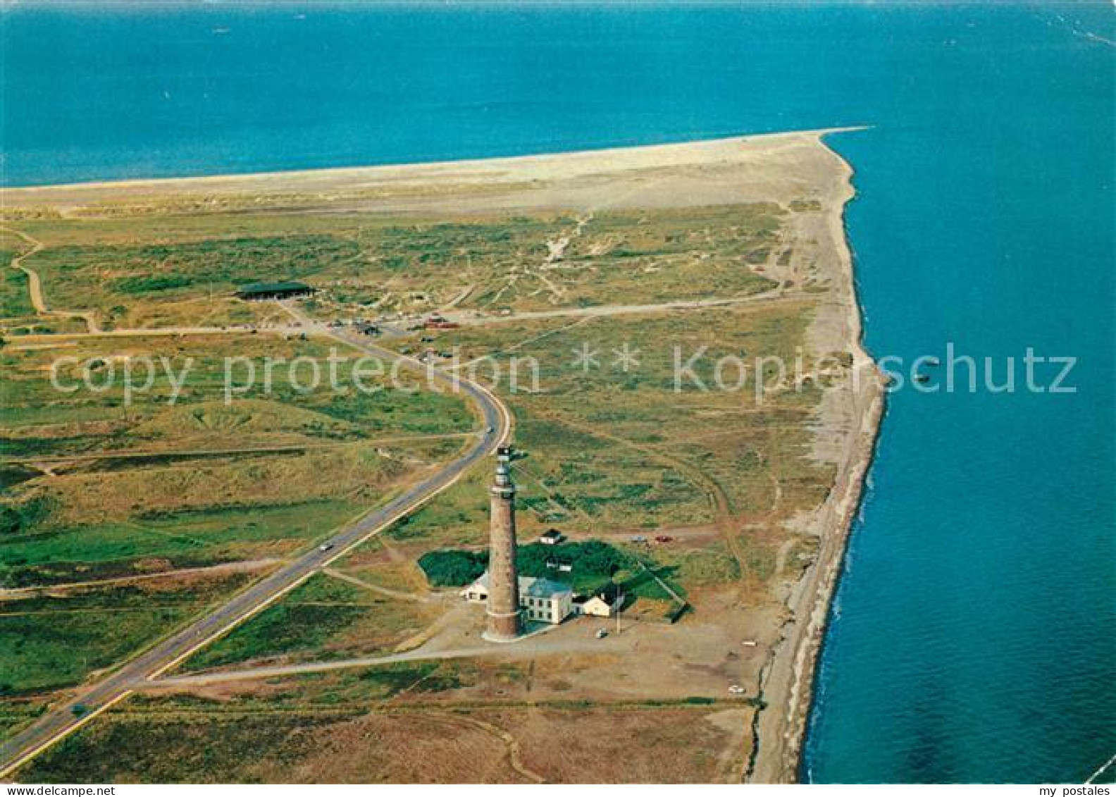 73123220 Skagen Fliegeraufnahme Grenen Leuchtturm Skagen - Danemark