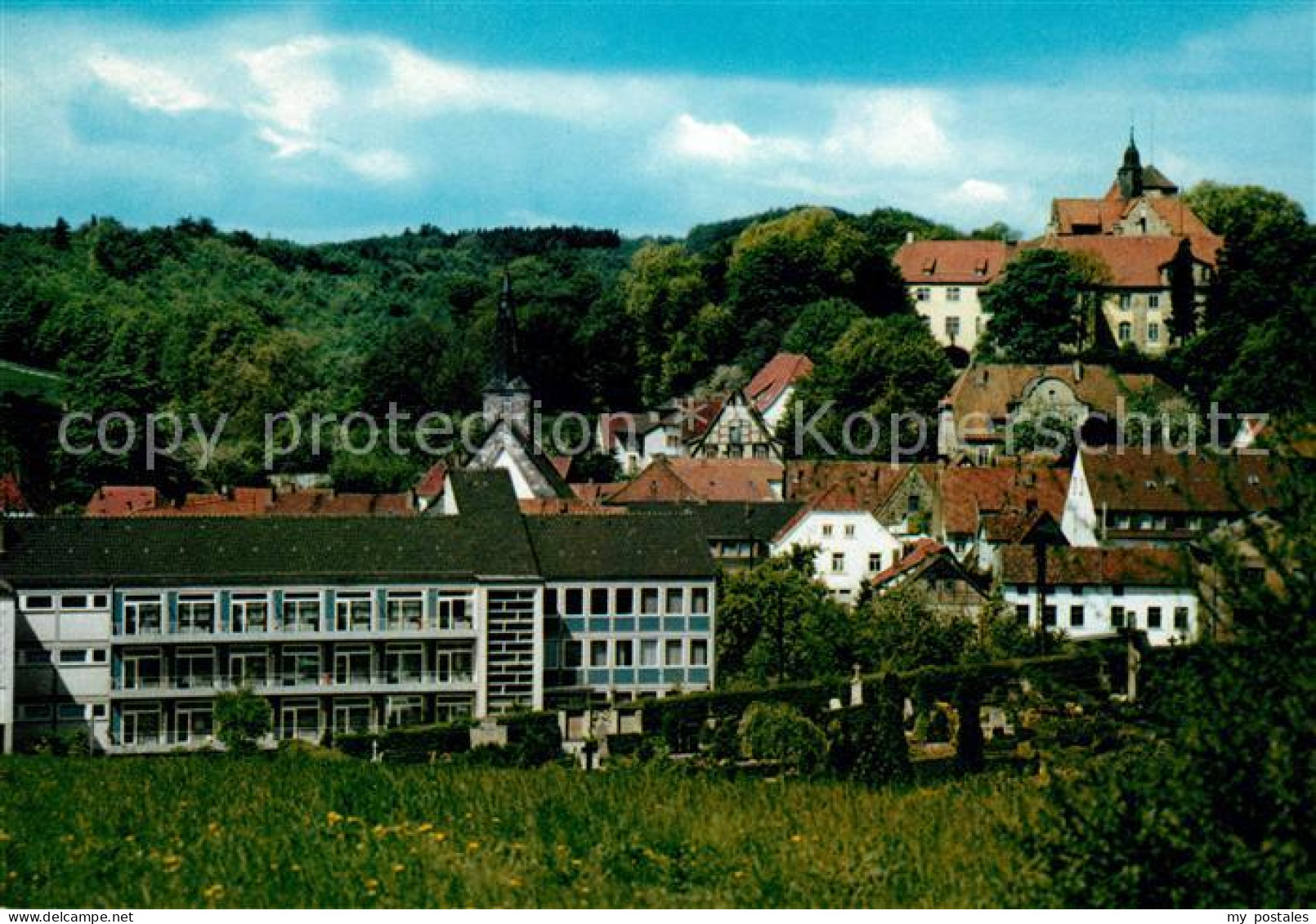 73123189 Bad Iburg Mit Krankenhaus Und Schloss Bad Iburg - Otros & Sin Clasificación