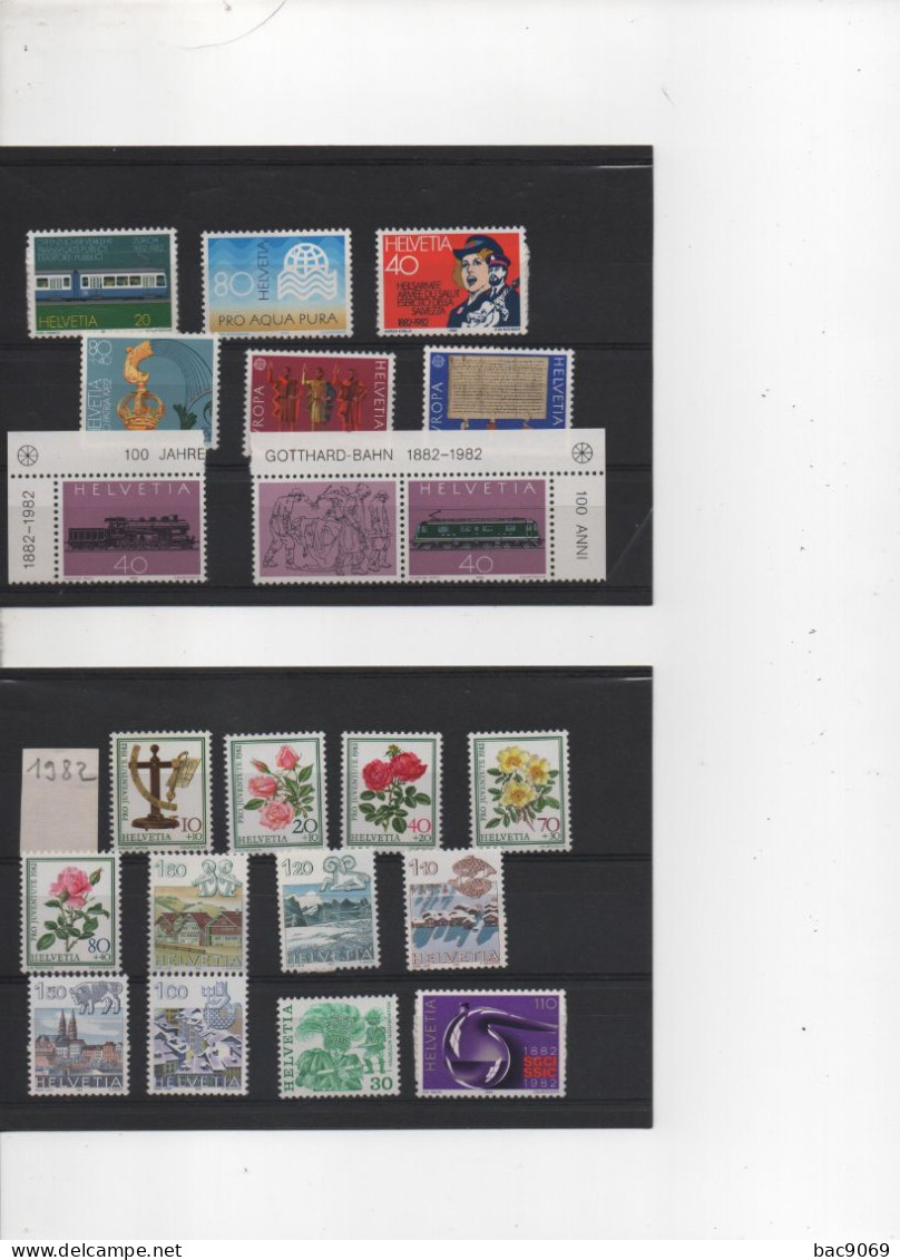 Lot Mai A: Timbres Suisse Neufs Sans Charnieres - Neufs