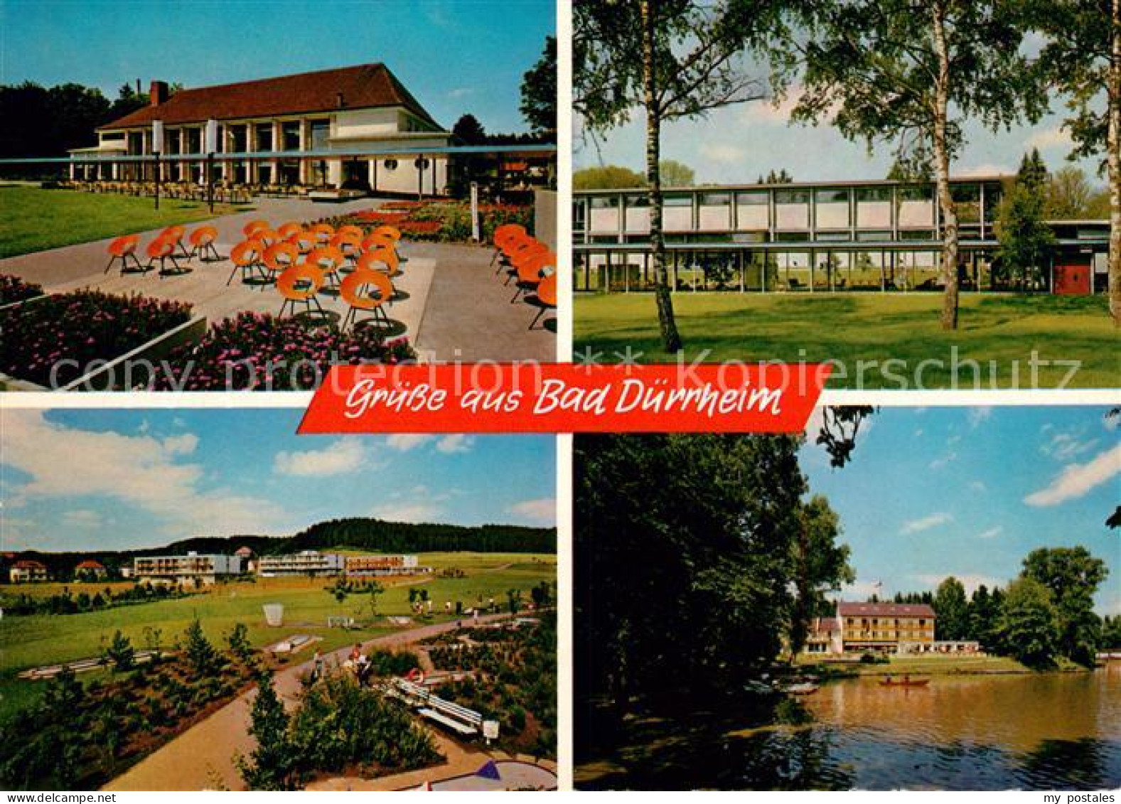73123075 Bad Duerrheim Kurhaus Parkanlage  Bad Duerrheim - Bad Dürrheim