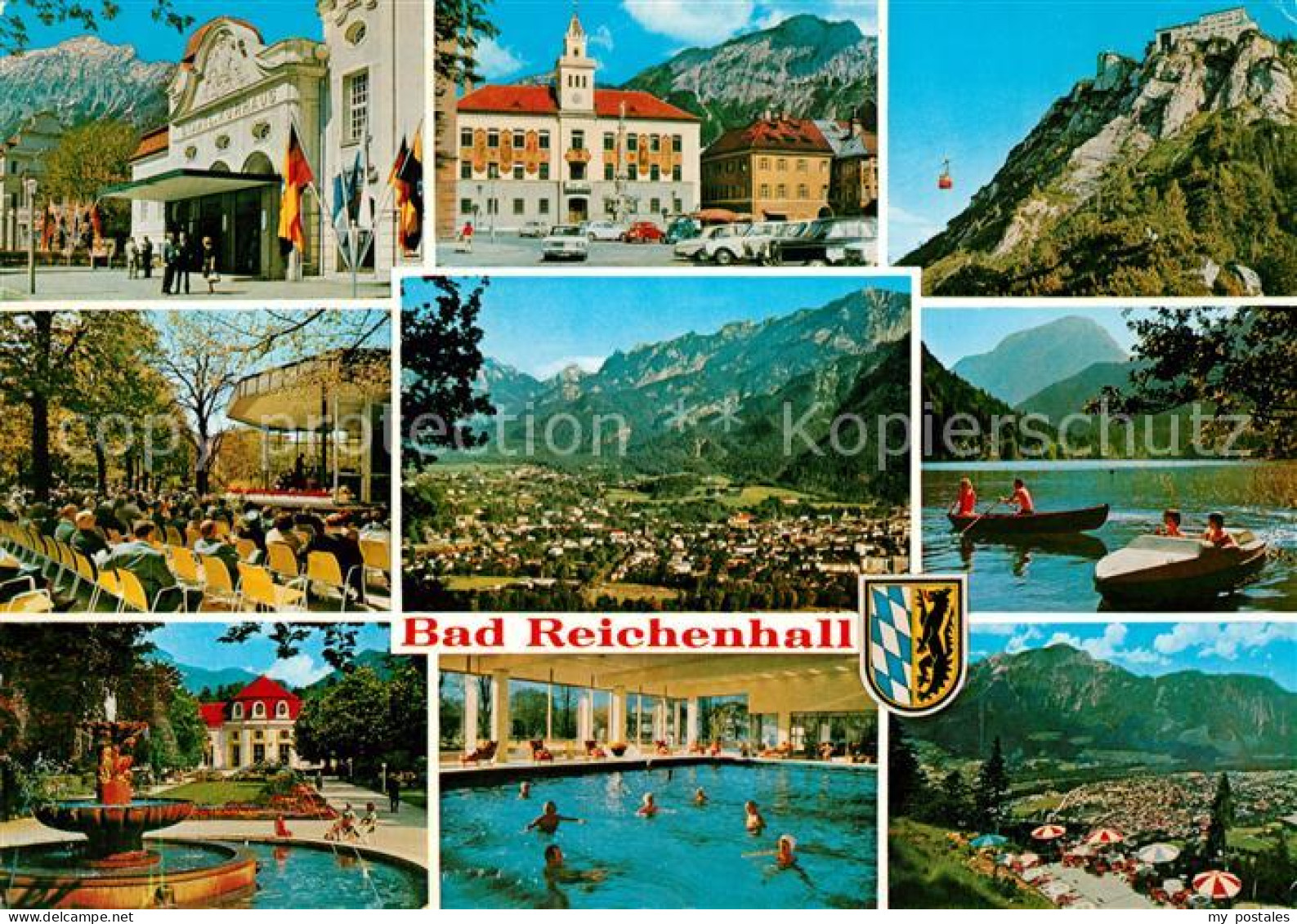 73122148 Bad Reichenhall Kurhaus Rathausplatz Predigtstuhl Kurkonzert Thumsee Ku - Bad Reichenhall