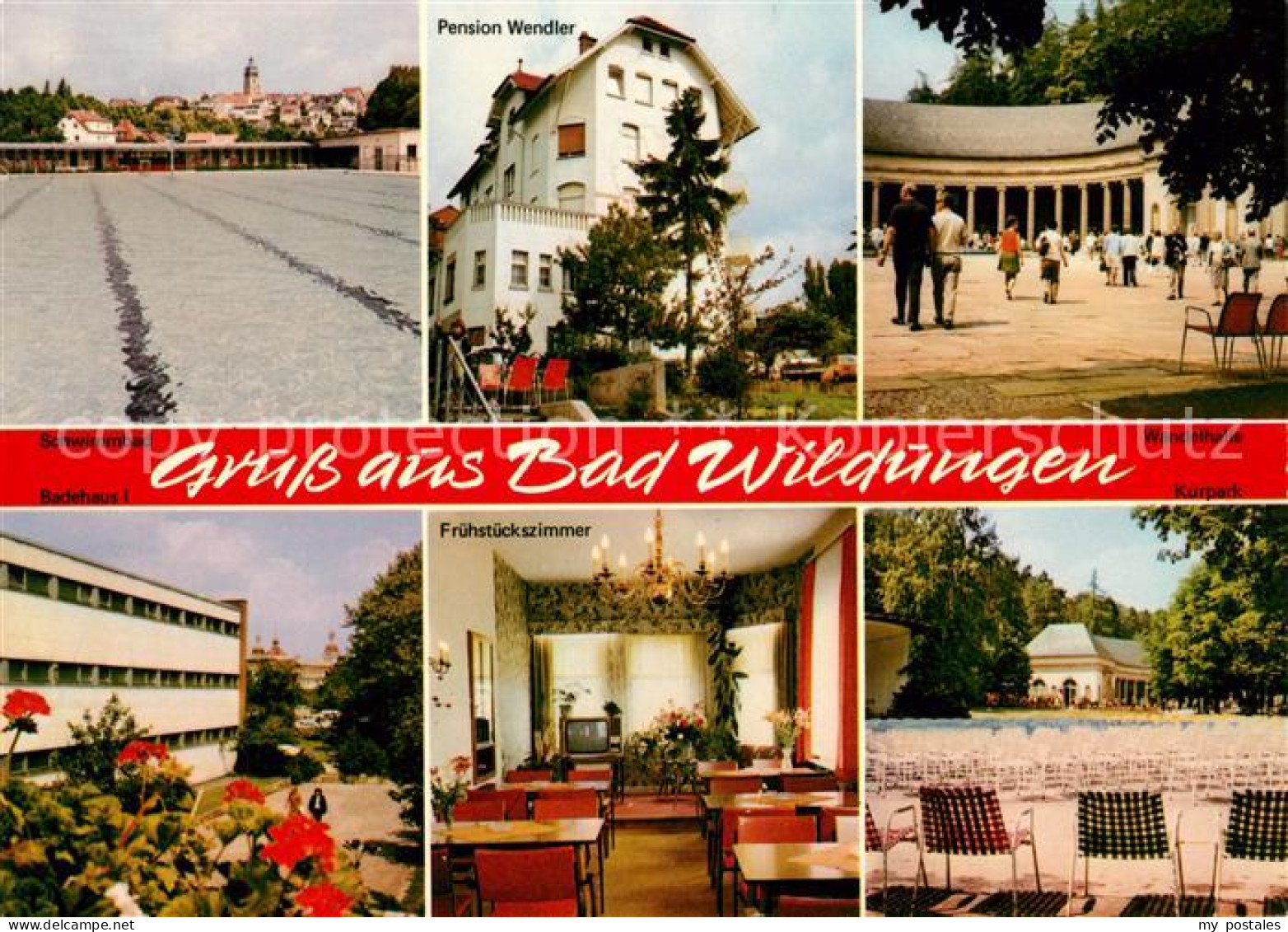 73119924 Bad Wildungen Pension Wendler Wandelhalle  Albertshausen - Bad Wildungen