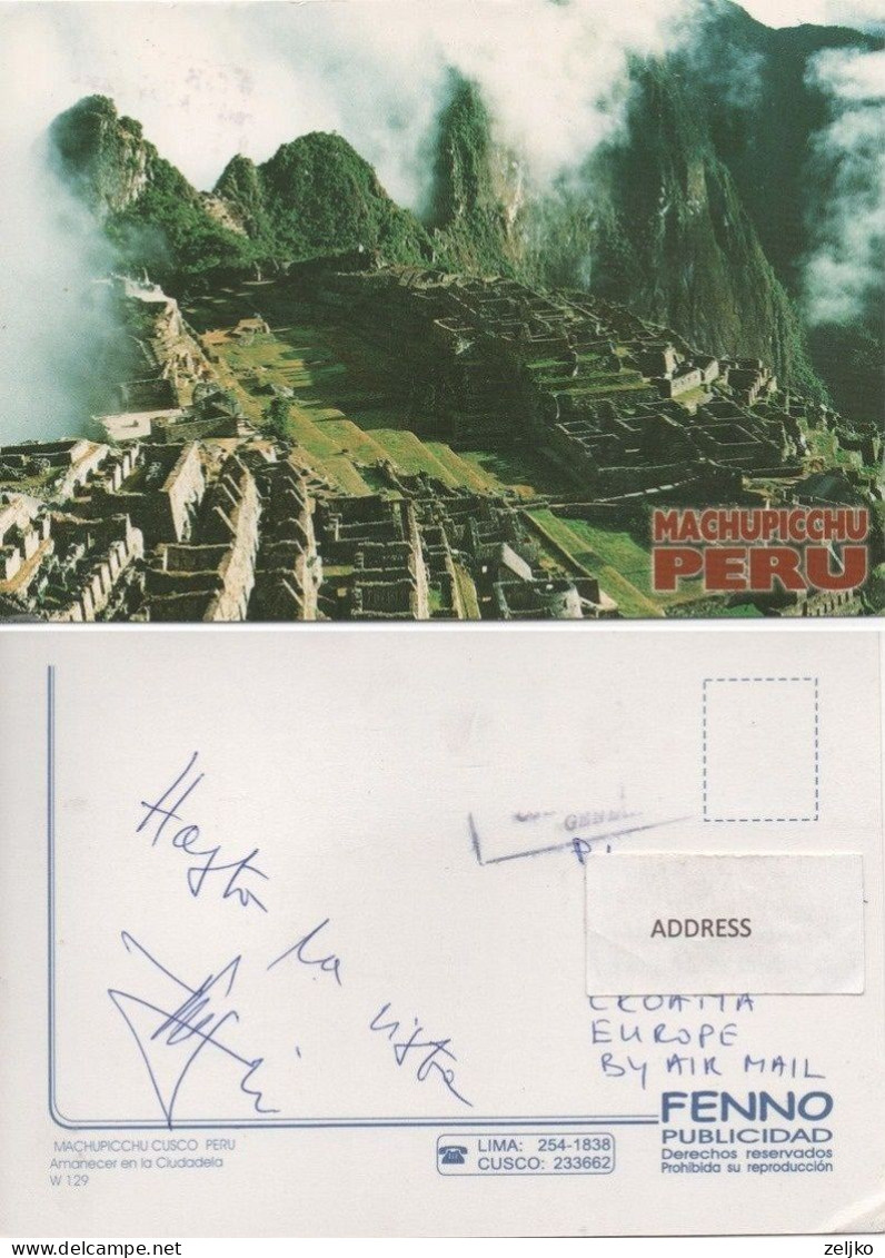Peru, Machupicchu, Cusco - Pérou