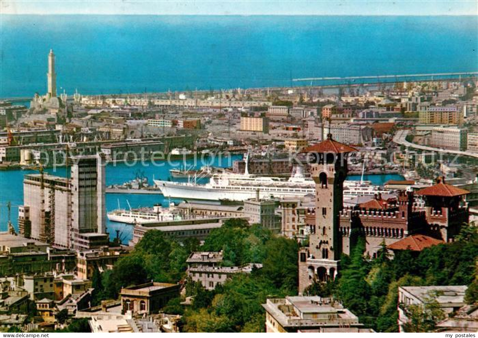 73118088 Genova Genua Liguria Castello Piaggio Stazione Marittima Genova Genua L - Sonstige & Ohne Zuordnung